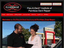 Tablet Screenshot of flexadent.com